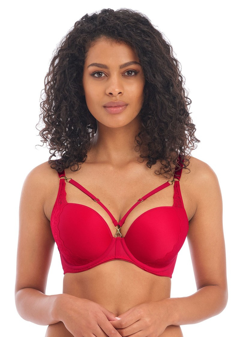 Freya Temptress cherry moulded plunge t-shirt bra