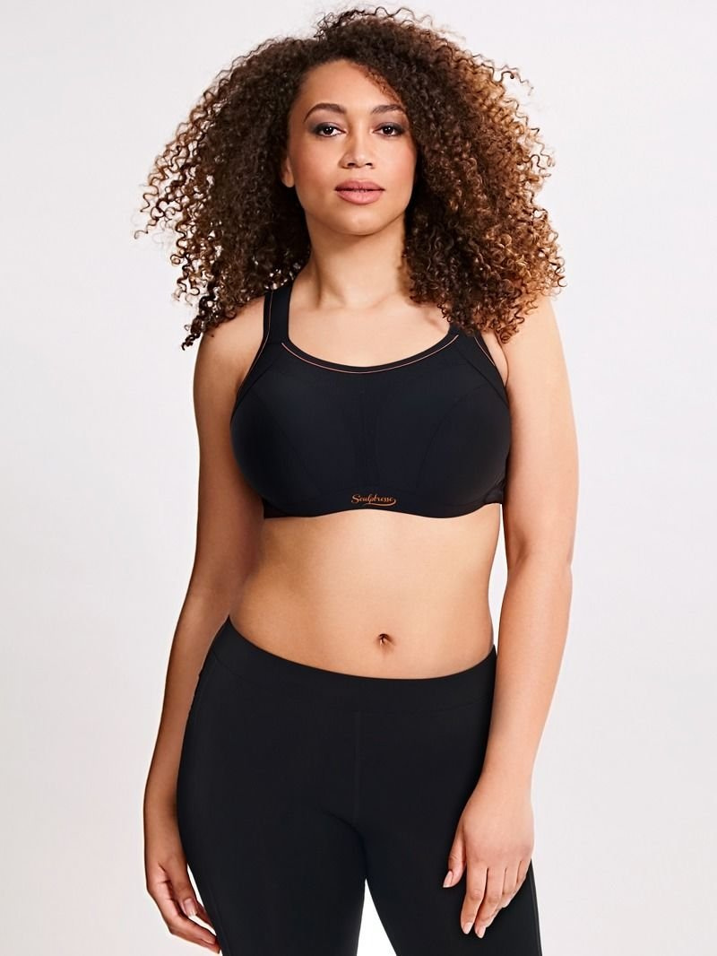 Sculptresse sport bra black