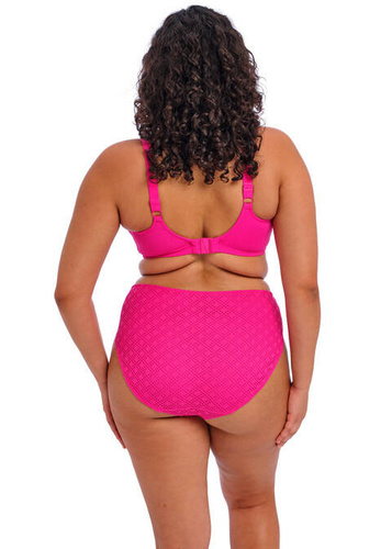 Elomi Swim Bazaruto mid rise brief magenta