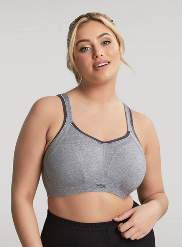 Sculptresse sport bra - Charcoal Marl