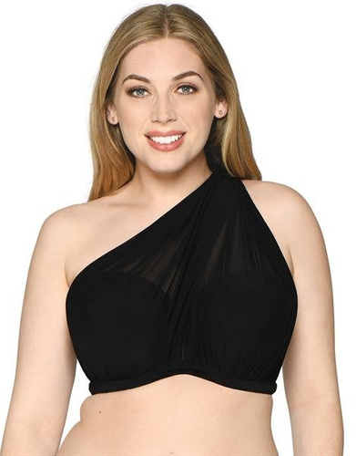 Curvy Kate Swim Wrapsody Black Bandeau Bikini Top