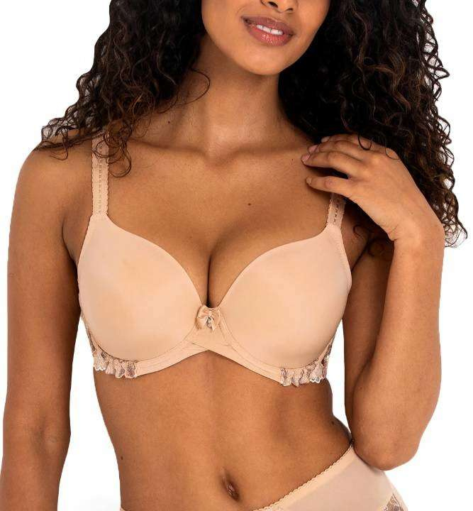 Pour Moi Sofia Balconette T Shirt Bra Latte