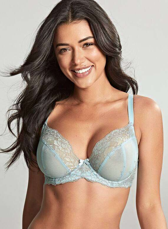 Panache Ana plunge blue/ash rose