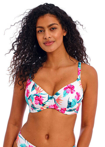 Freya Swim Palm Paradise uw plunge bikini top