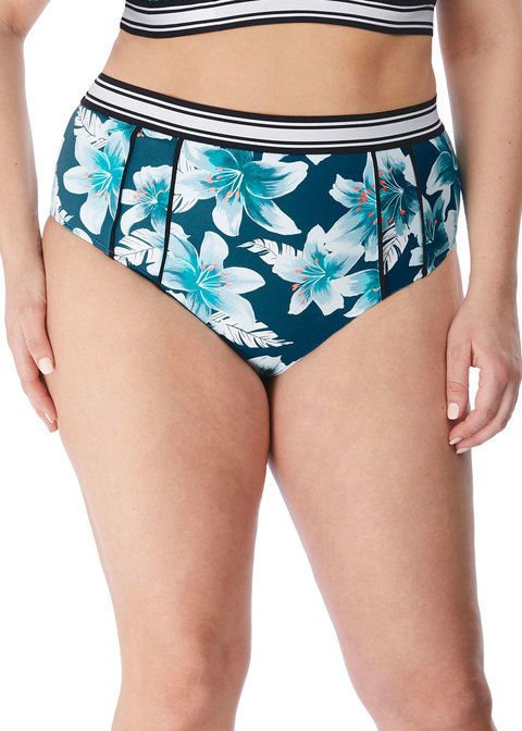 Elomi Swim Island Lily high leg brief