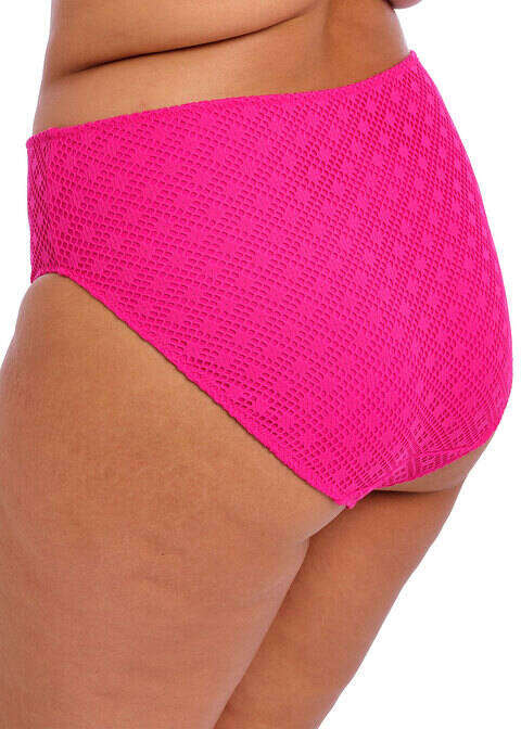 Elomi Swim Bazaruto mid rise brief magenta